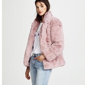 Apparis Pink Teddy Jacket